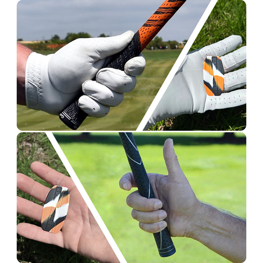 Golf griff aufkleber reduzierter Griff druck Golf-schwingen-Trainer mit 4 Markierungen Golfgriff-Ausrichtung werkzeug Golfgriff-Schulungen hilfe
