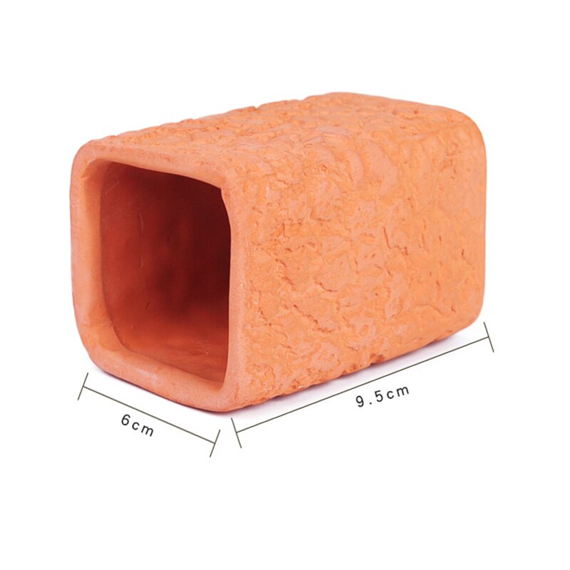 Keramisk hamster tunnel reir små kjæledyr rør sengehus reir for kaniner marsvin sommer kjøling hamster leker små kjæledyr leketøy: Default Title