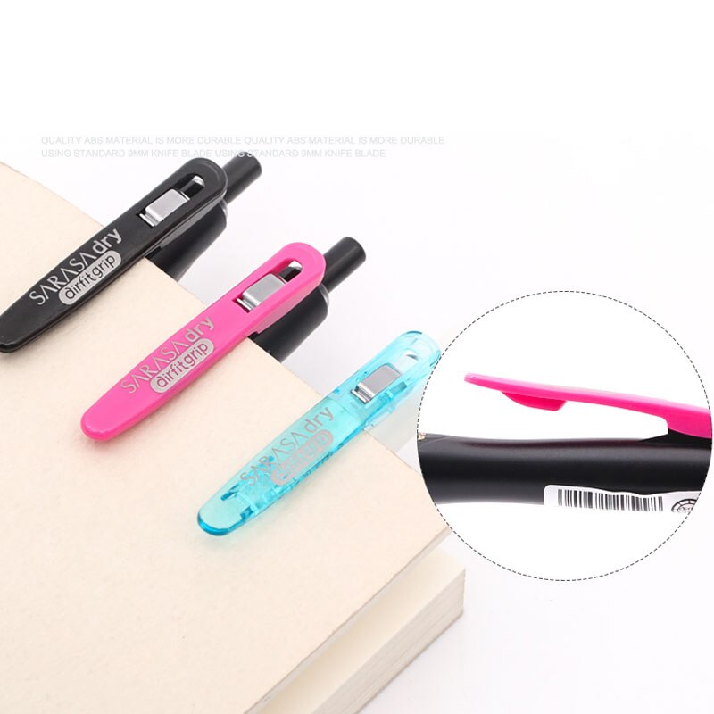 1Pcs ZEBRA Gel Pen JJZ49 SARASA Dry AirFit Air Cushion Anti-Fatigue 0.5 mm Refill Replaceable Soft Holder Press Black Water Pen