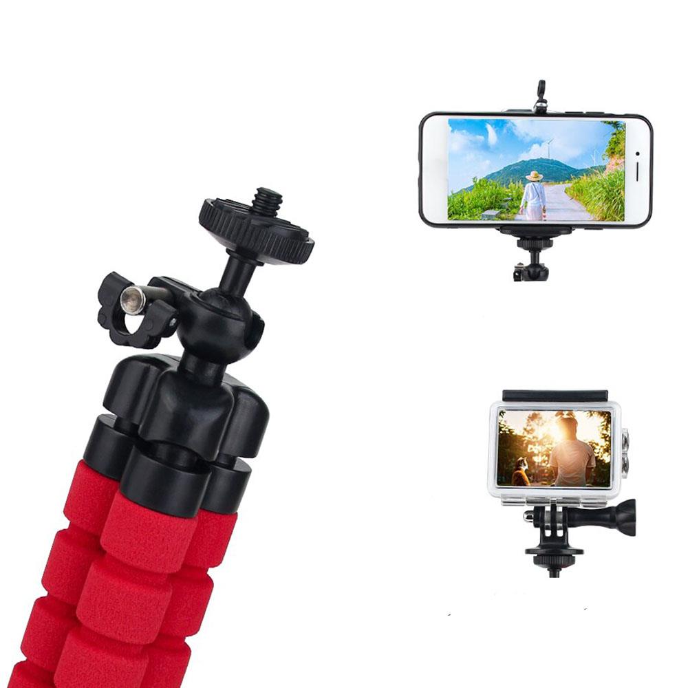 2021 nuovo Mini supporto flessibile per telefono treppiede polpo/stabilizzatore utente rosso/semplice per telefono e fotocamere spedizione gratuita