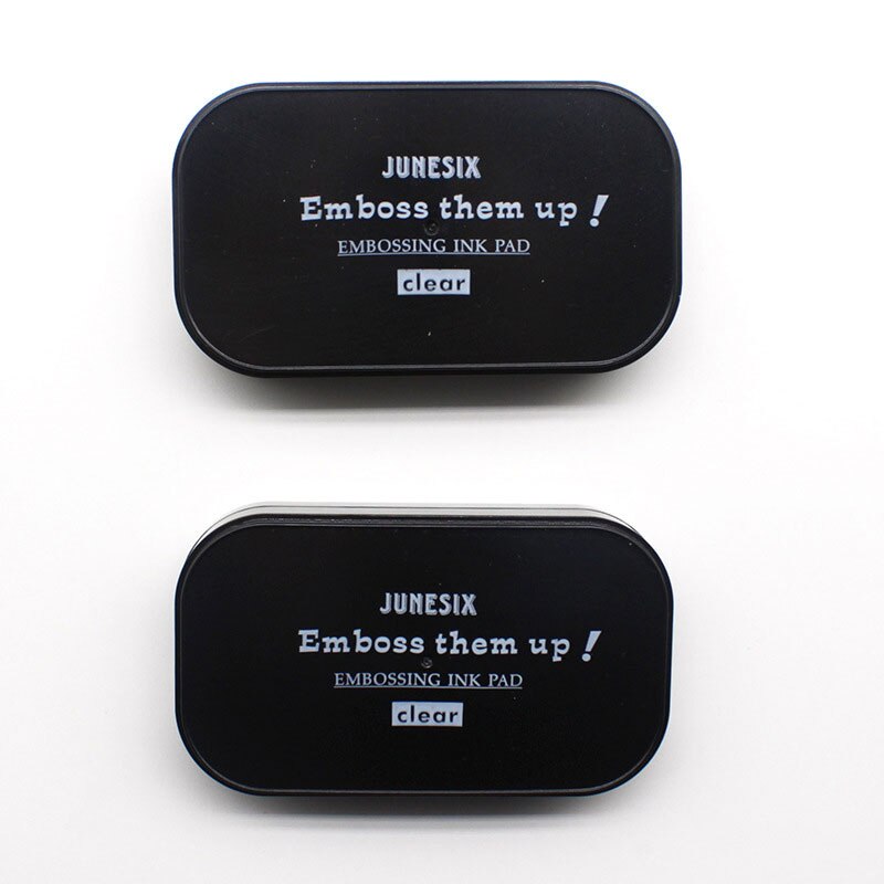 3pcs/lot Transparent Floating Watermark Embossing Ink Pad For DIY Rubber Stamp Scrapbooking Decor