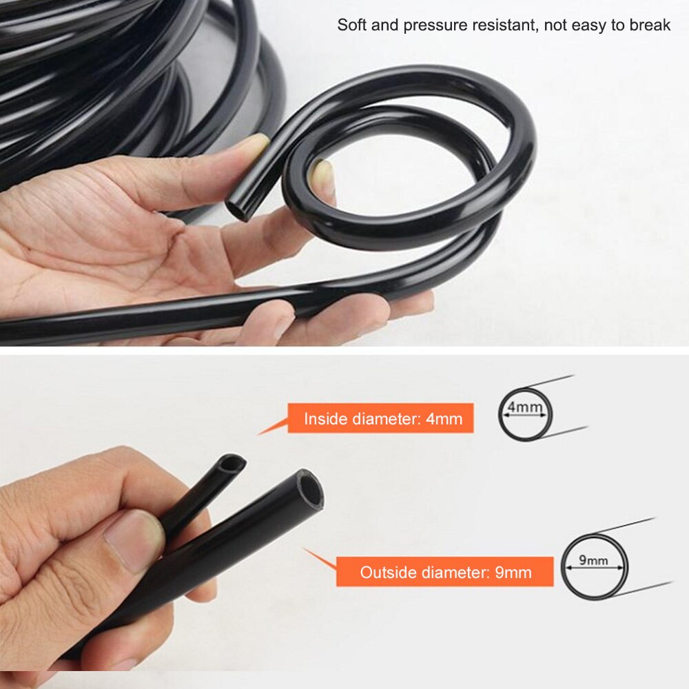50M tuyau d'arrosage caoutchouc extensible tuyau d'arrosage Flexible tuyau d'eau Premium caoutchouc tuyau d'arrosage 4/7mm accessoires d'arrosage de jardin
