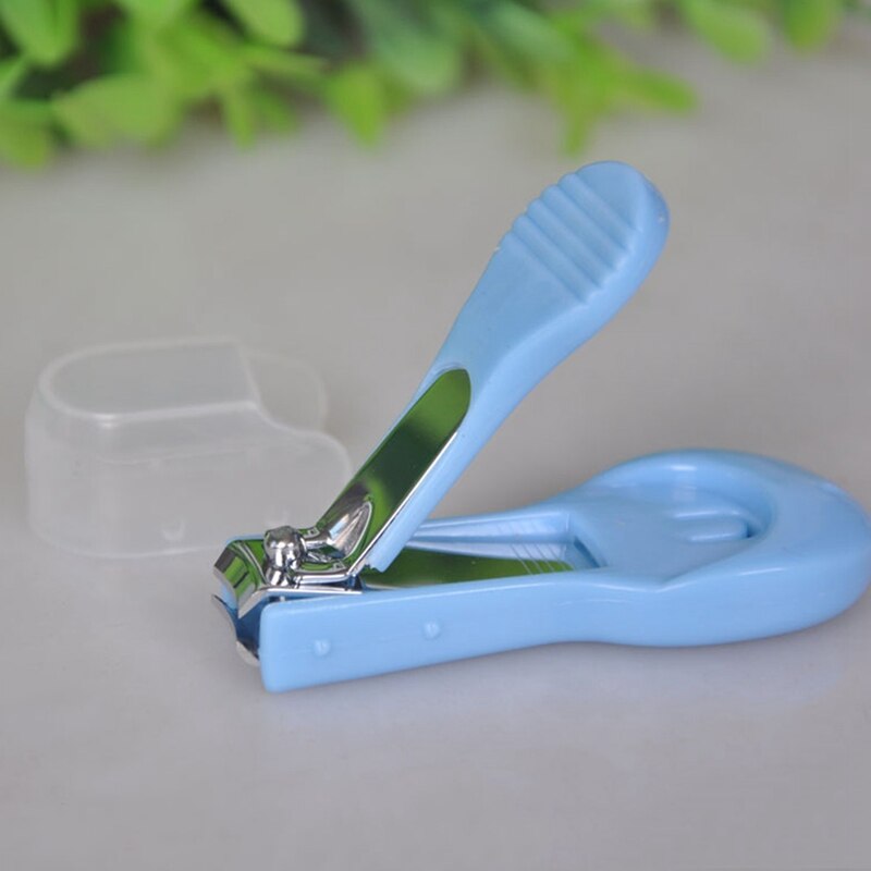 Baby Nail Clipper Scissor Cortador De Segurança Da Criança Infantil Bebê Crianças Azul Rosa Nail Care Clippers