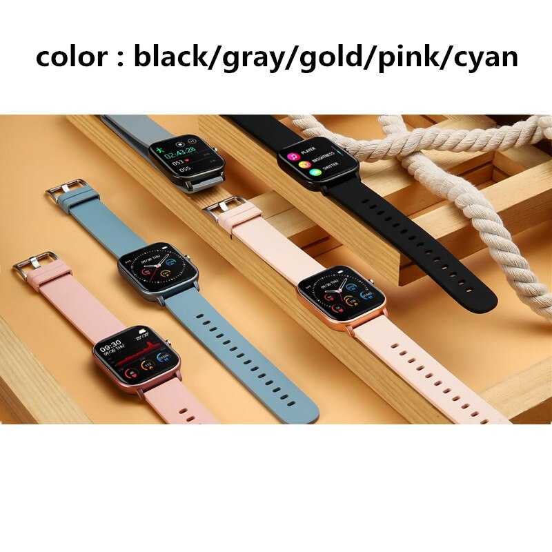 AMYNIKEER smart bracelet P8 smart watch heart rate monitoring bracelet fitness bracelet sleep blood pressure blood oxygen PK B58