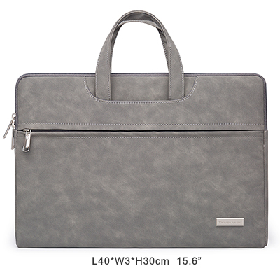 Victoriatourist Laptop Tas 14 "15.6" Mannen Vrouwen Business Handtas Stijlvolle Aktetas Multi-layer Ruimte Messenger Bag: V7019-Dark Grey (M)