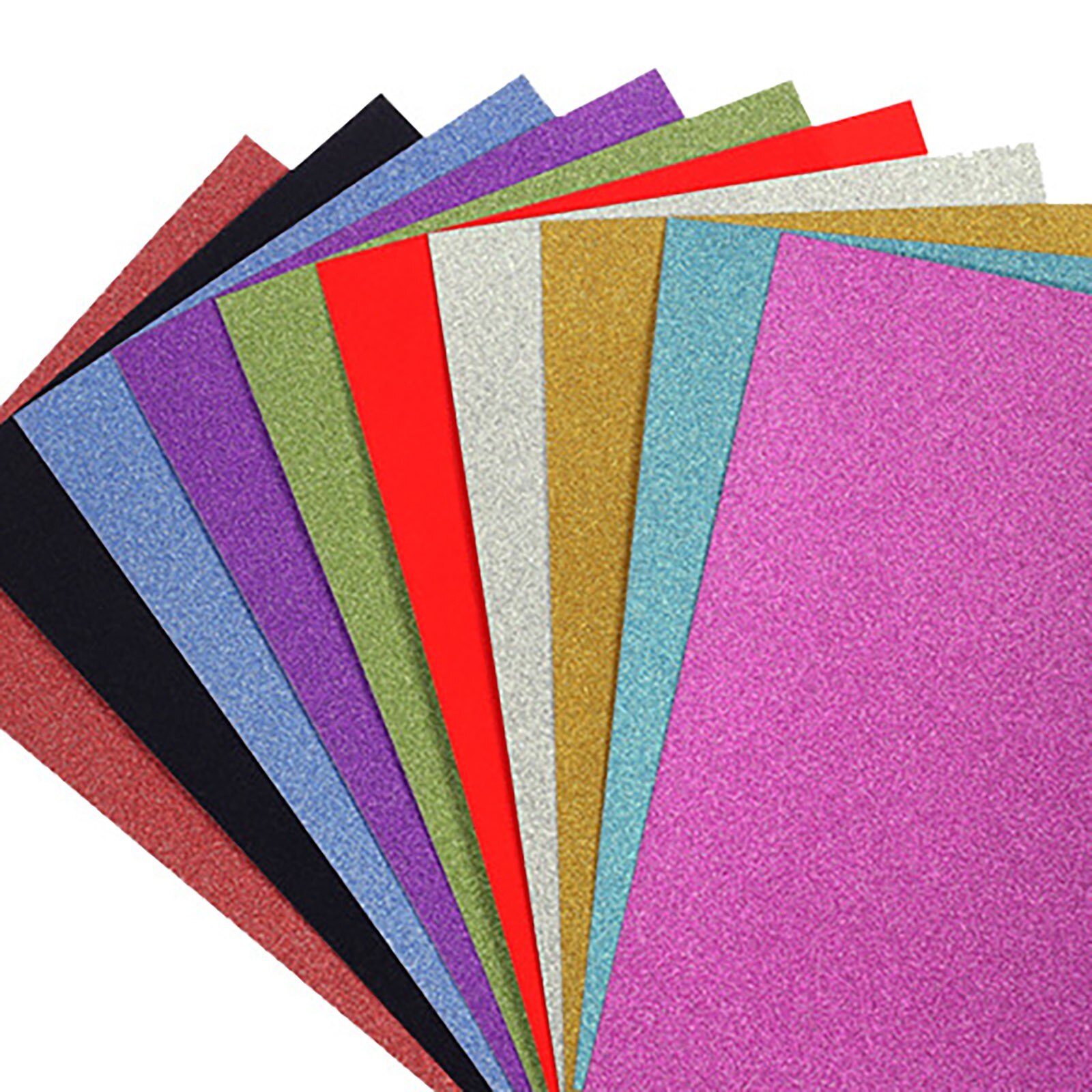 Craft Paper 10/20/30/40/50pcs xFlash Card Paper Flash Shiny Craft Paper Advanced A4 Flash Paper No Adhesive Flash Card Paper