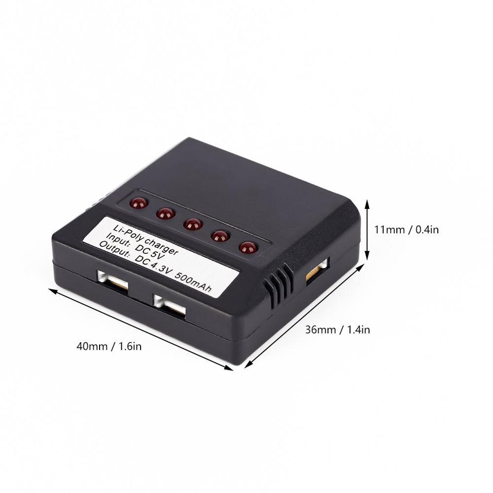 DC5V 1S Rc Lithium Batterij Compact Balans Lader Voor Rc Helicopter