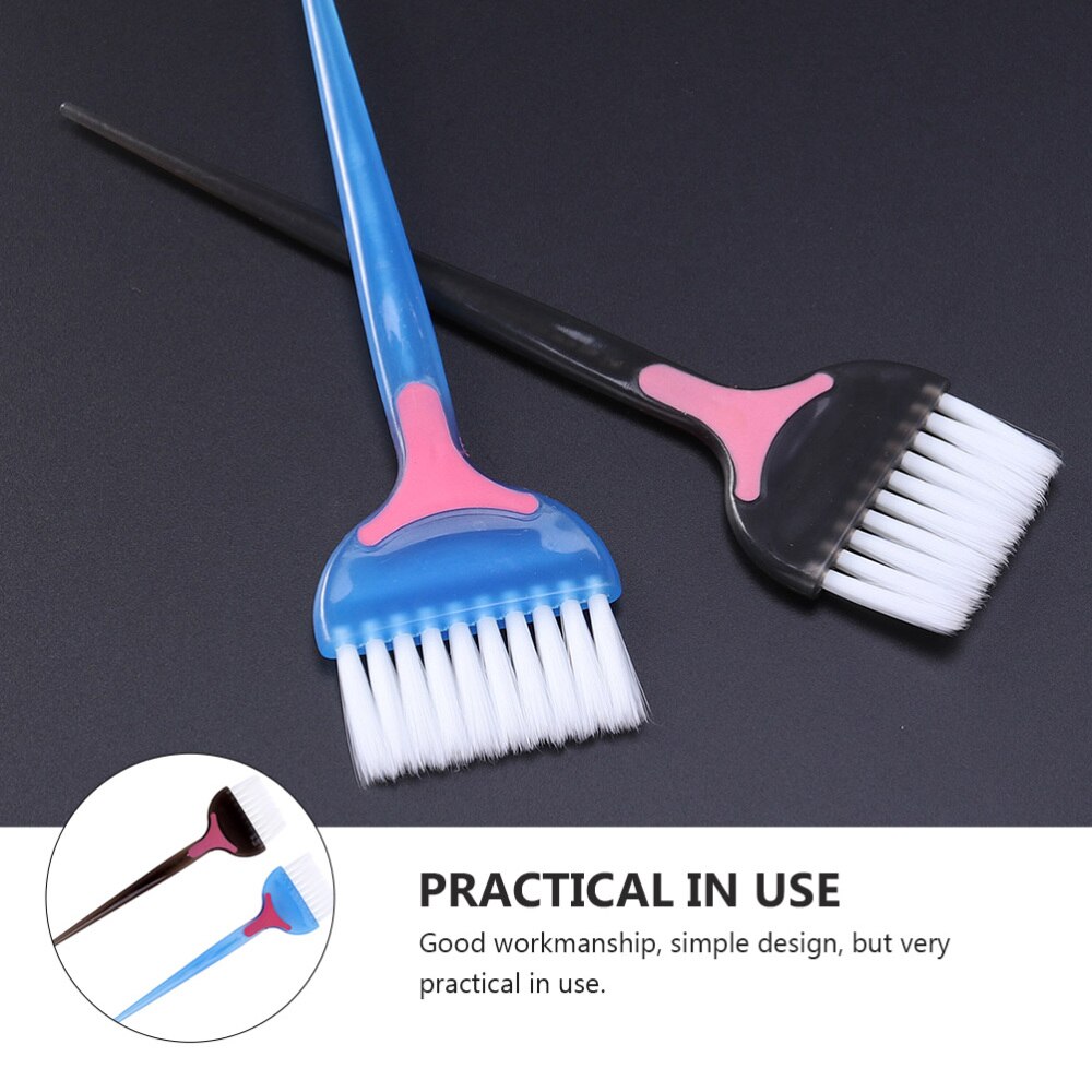 4 stuks borstels, handige draagbare haarverfkam, haarverfgereedschap, haarverfborstel, haarverfkam, kappersbenodigdheden voor salons