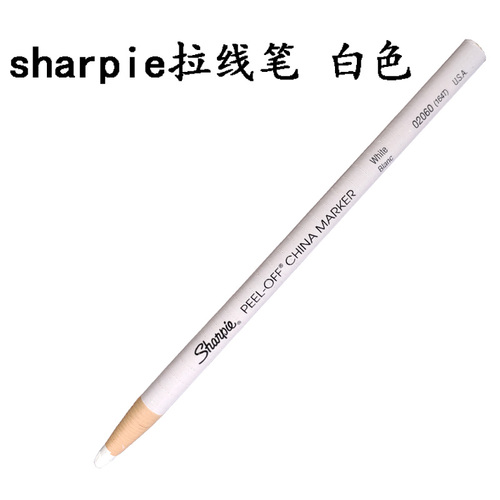 Sharpie – marqueurs de porcelaine pelables, marqueurs en céramique pour verre, effaçables facilement et proprement avec un chiffon humide 2060 2089 2059 2072 12 pièces/lot: white