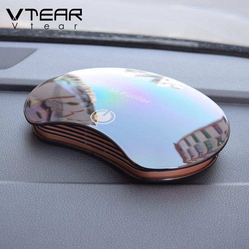 Filtro purificatore d'aria per auto Vtear ionizzatore filtro aria ioni negativi freschi con filtro rimuovi accessori auto formaldeide PM2.5: nero