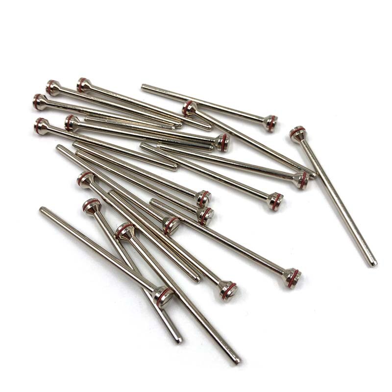 Mandrins de polissage pour laboratoire dentaire, 20 pièces, 2.35mm, 3/32 ", outil rotatif, accessoire de dentiste, pièces