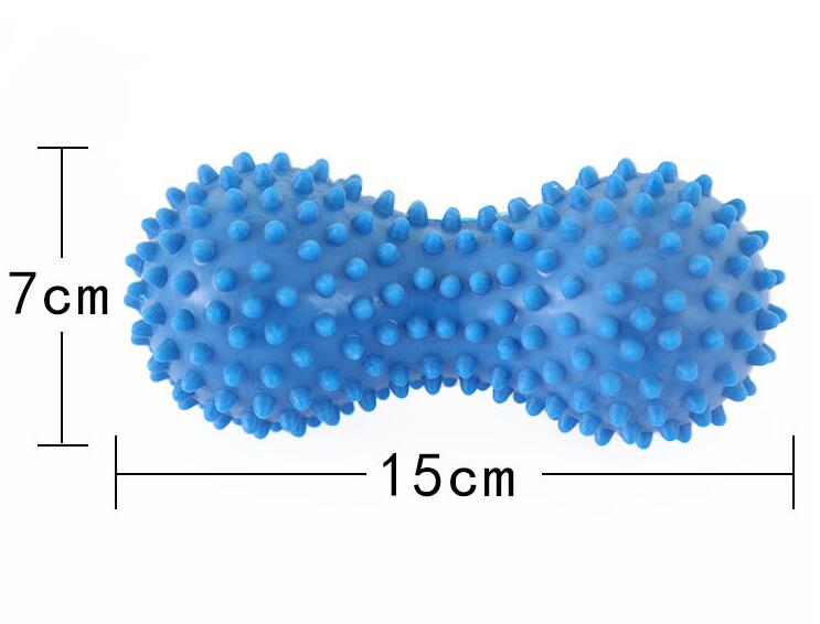 16Cm Yoga Bal Pvc Opblaasbare Massage Punt Half Fit Bal Balance Trainer Stabilizer Gym Pilates Fitness Balanceren Bal: Sky Blue