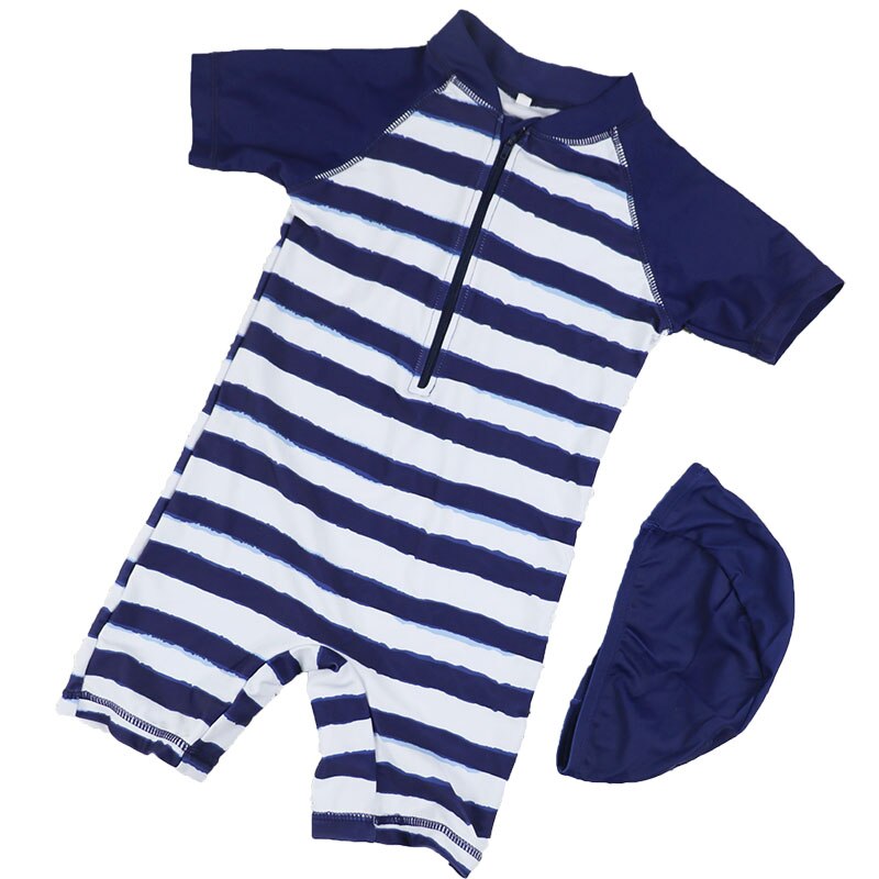 Europese en amerikaanse kinderbadkleding, snel drogend, bescherming tegen de zon, siamese zwempak voor jongens van 1-6 jaar, spandex, nian summer