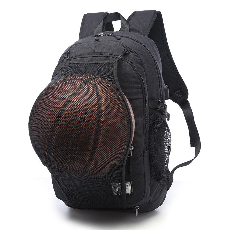 Outdoor Mannen Sport Gym Tassen Basketbal Rugzak Schooltassen Voor Tiener Jongens Voetbal Pak Laptop Tas Netto Voetbal sporttas