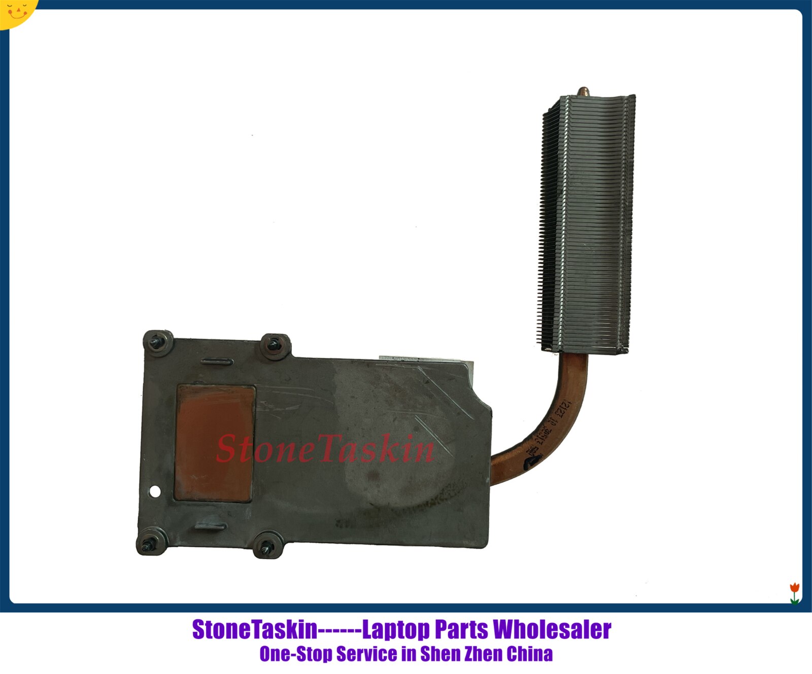 StoneTaskin 641389-001 642766-001 Pour HP Probook 8460P Ordinateur Portable Radiateur avec Ventilateur 90% avec GPU Version Essayée