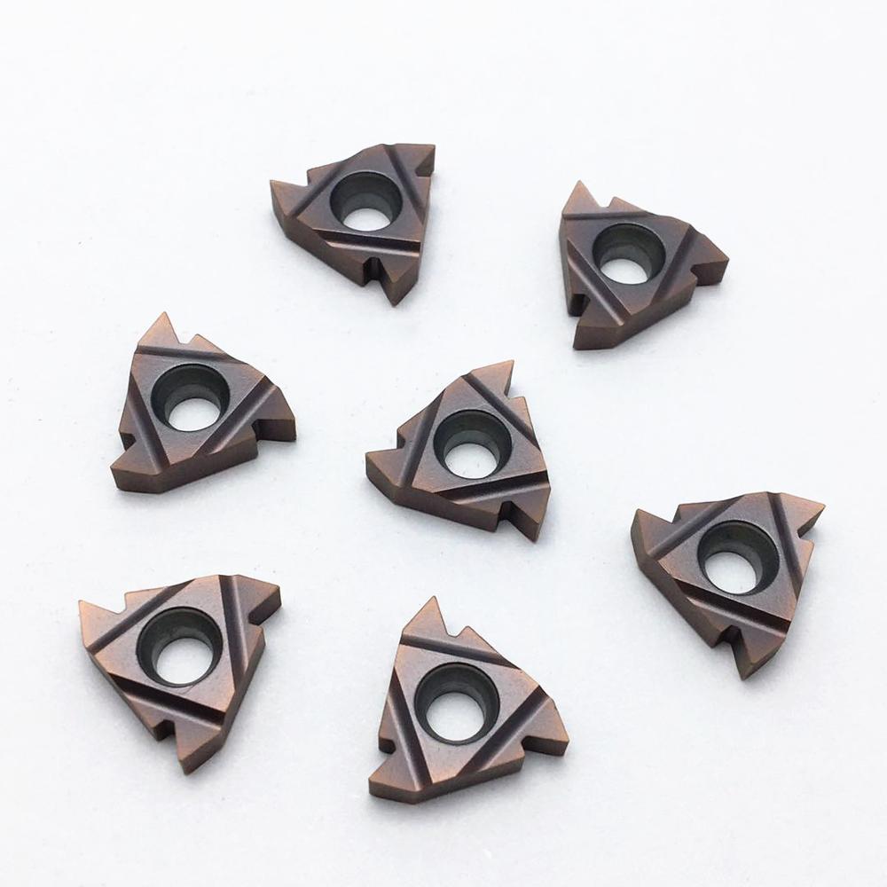 Carbide thread insert 11IR 11ER 16IR 16ER AG60 VP15TF / US735/UE6020 thread lathe tool turning blade turning tool