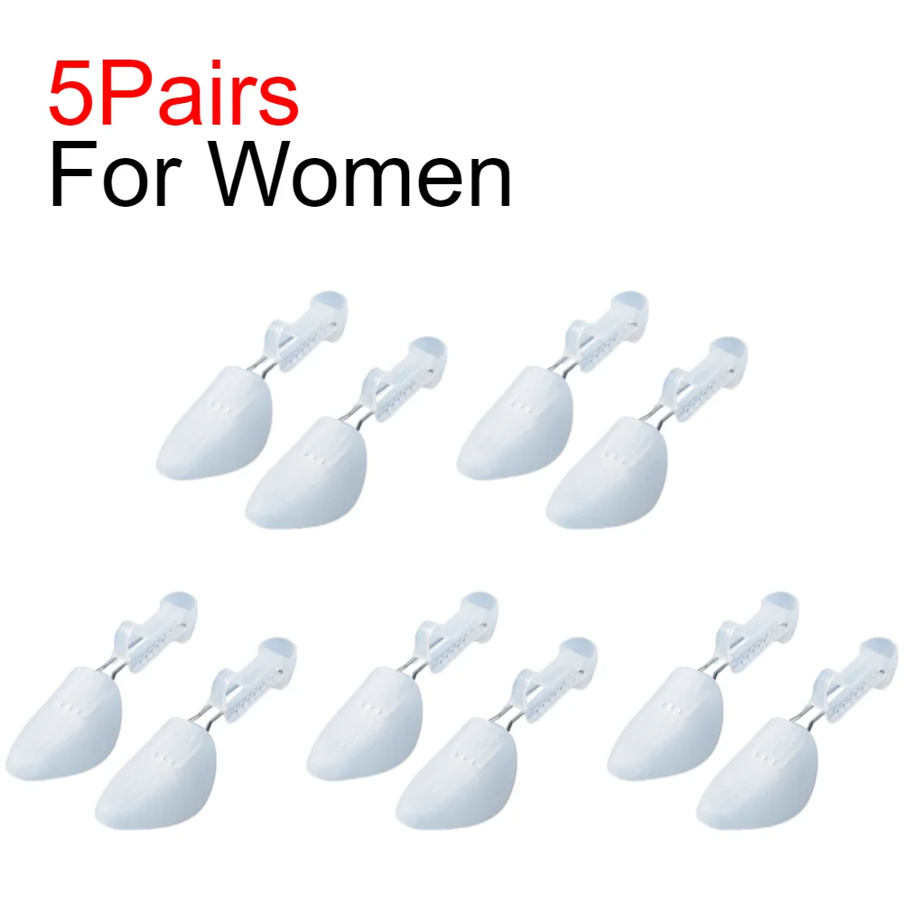 1–10 Paar Kunststoff-Schuhspanner für Damen und Herren, Unisex, modische Lederschuhe, verstellbar, tragbar, für Schuhspanner, Keilrahmen