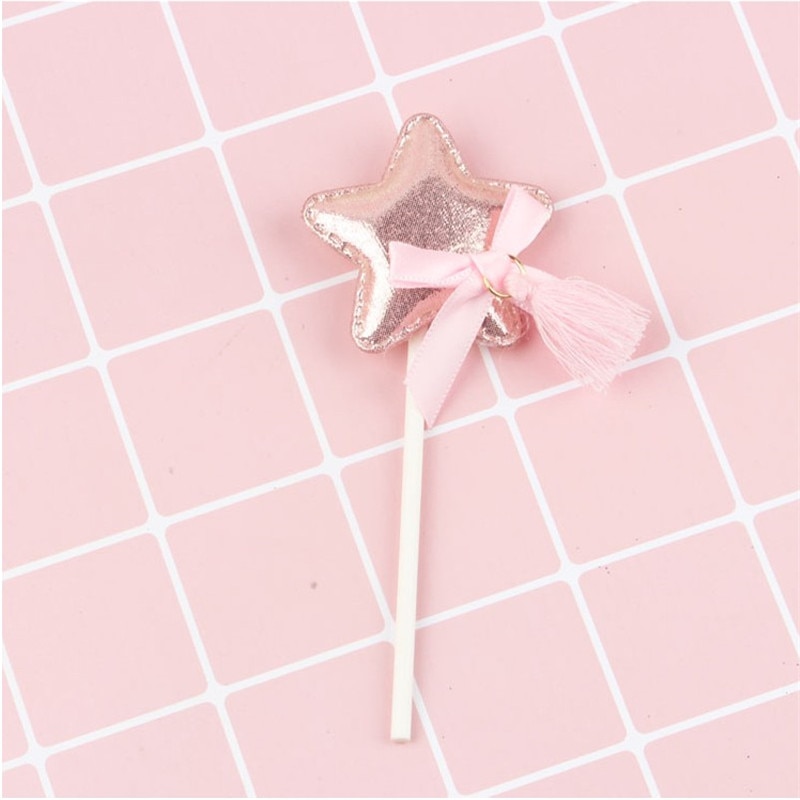 Cakelove 1 pcs crown star heart cake topper birthday cake decoration baby shower kids birthday party wedding favor supplies