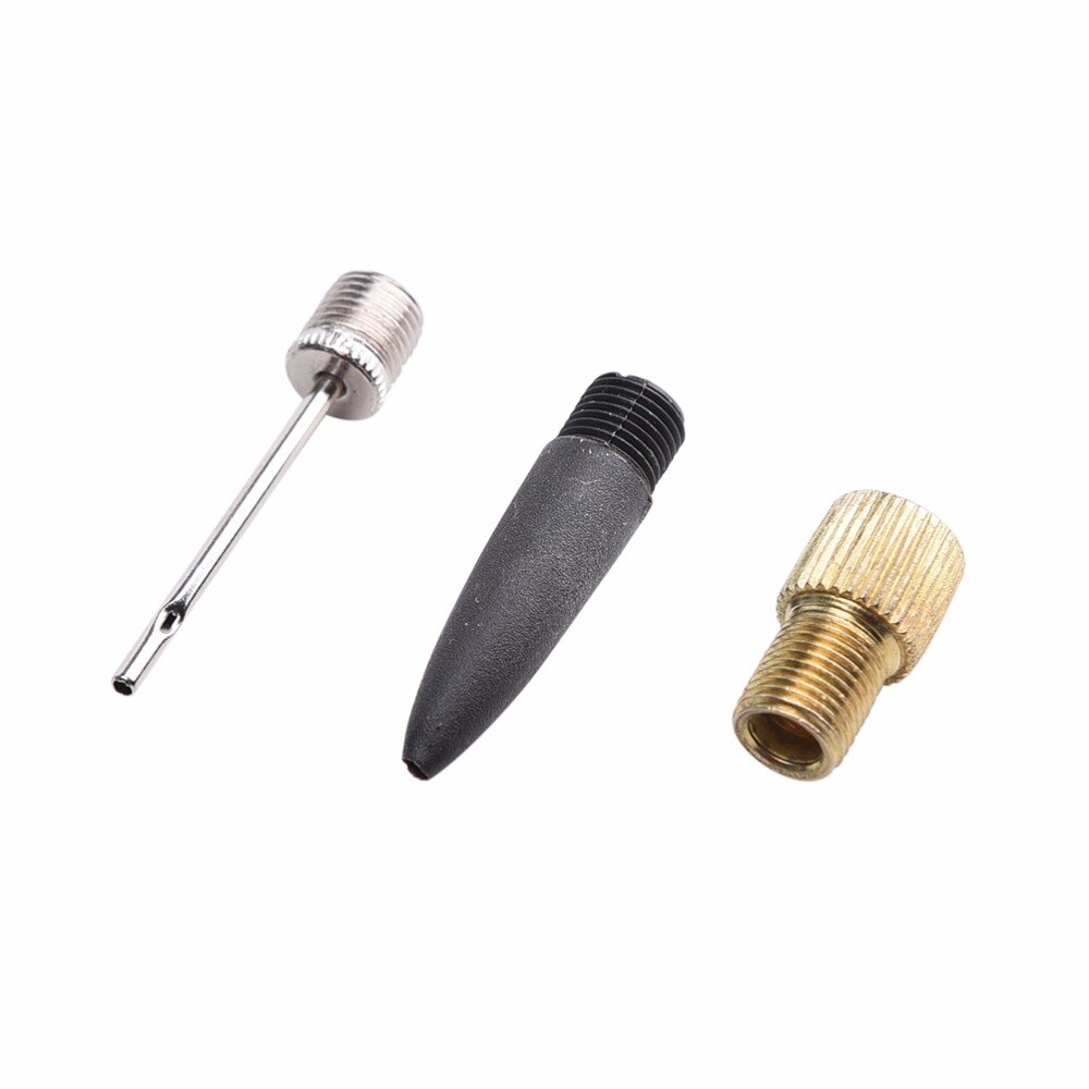 3Pcs/set Bike Pump Adapter Converter Connector Air Pump Adapter Valve For Bicycle Tires Most Inflatable Ball Football