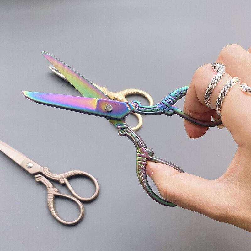 Tijeras de sastre Retro, herramientas de mano, antiguo, bordado, vintage, 1 ud.