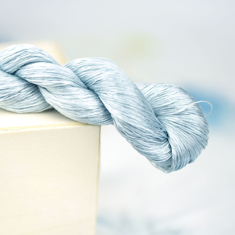 silk embroidery thread / 100% silk thread /hand embroidery embroider cross stitch/Prussian blue/8 pure colors: 1