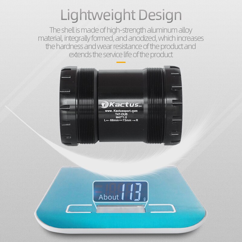 T47-DUB(68mm) Bottom Bracket 28.99mm Axis Bicycle Shell Width 68 73mm Ceramic Bearing for SRAM DUB Bike CranksThread M47x1