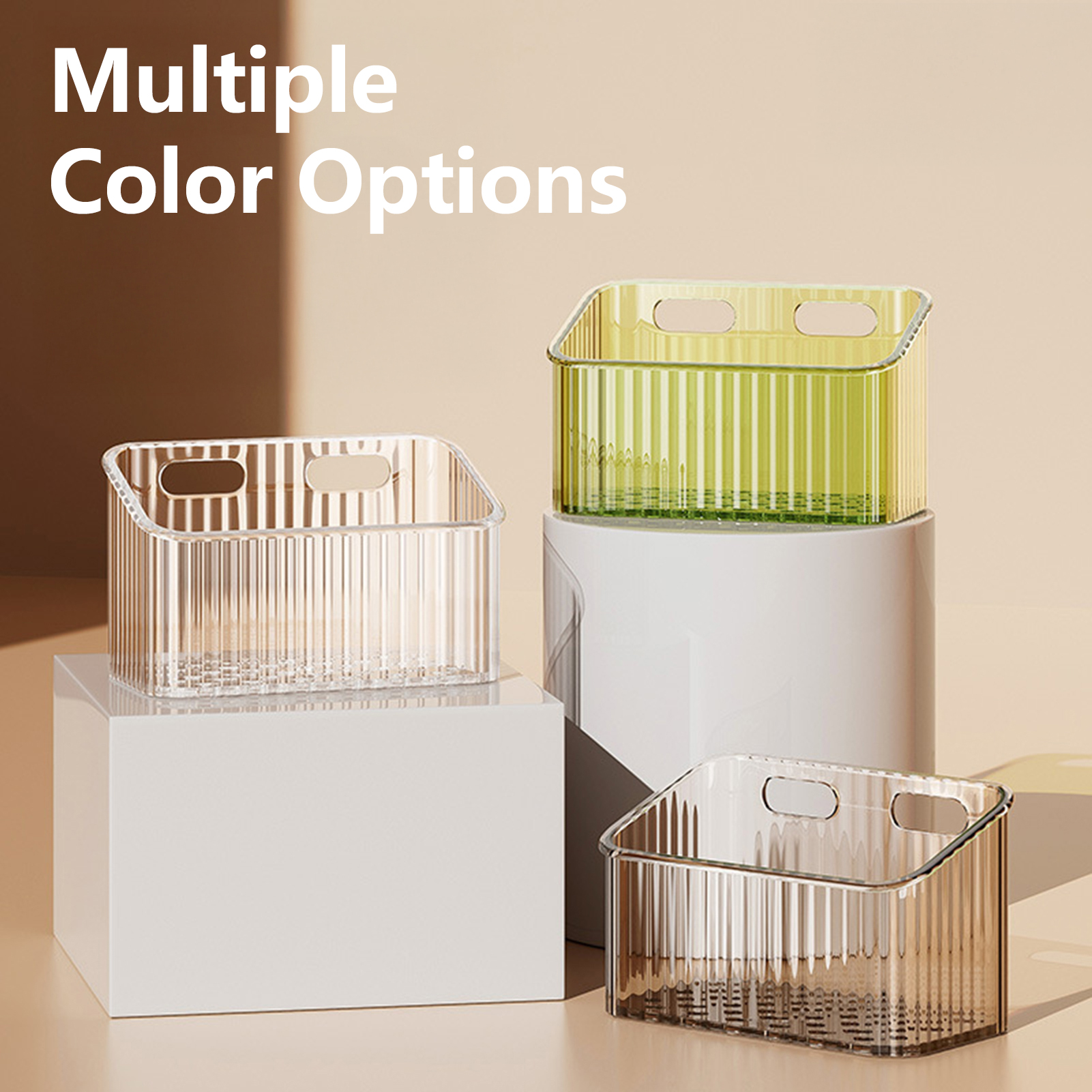 Bathroom Storage Rack Transparent Plastic Organizer Holder Toiletry Hair Accessory Jewelry Makeup Organizer Bracket Storage Rack