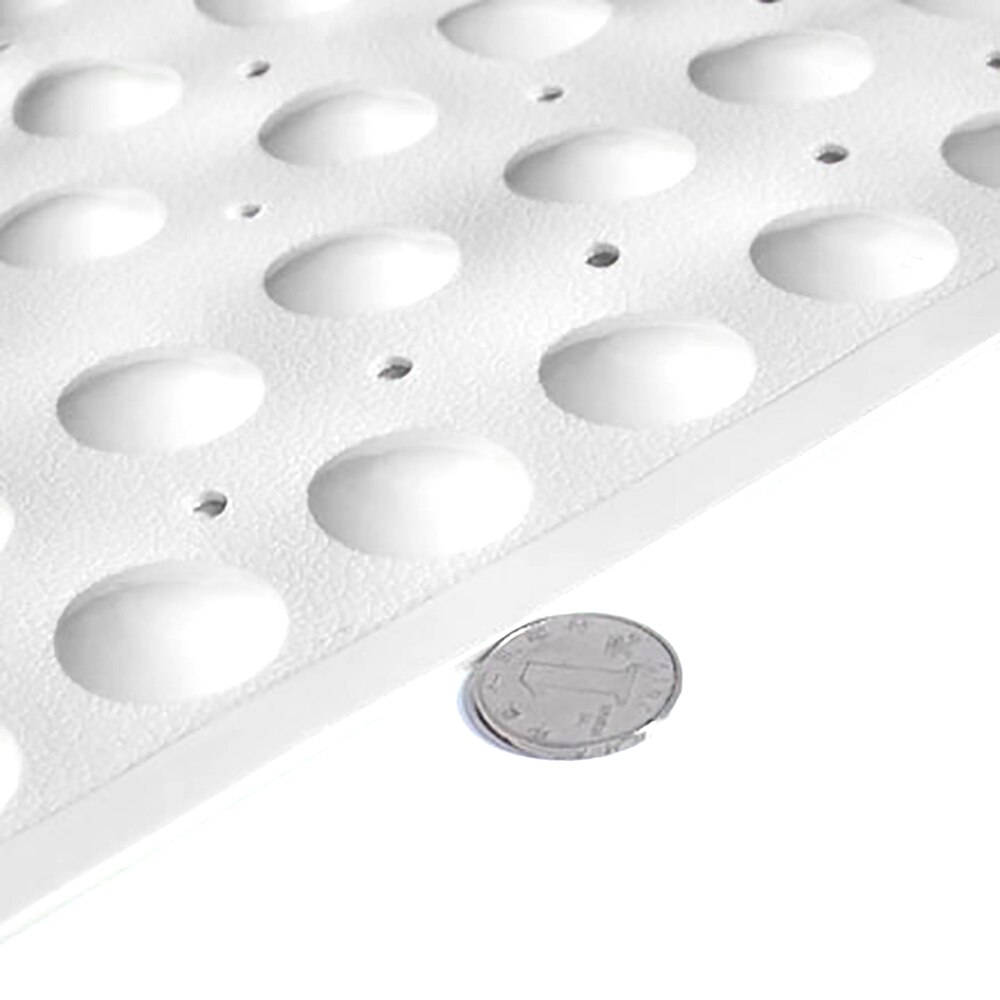 Corner Bath Shower Mat Non Slip Pad Quadrant Sector Rubber Anti-Bacterial Mat