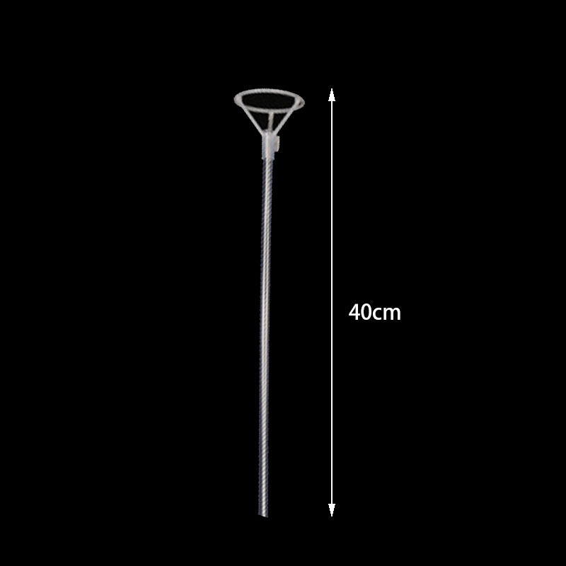 20-100pcs Clear Big Balloon Sticks 16/27inch Long Reusable Balloon Holder with Cup for Bobo Balloons Birthday Wedding Decoration: AGATE / 6inch