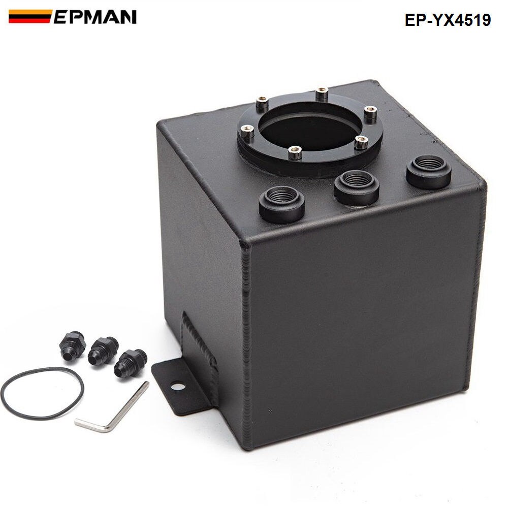 High performance 2L Billet Aluminium Fuel Surge Tank AN6 EP-YX4519