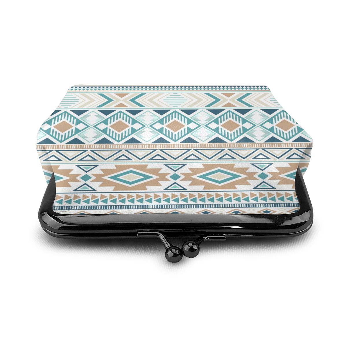Oln aztec indianenstam etnische geometrische print dames portemonnee kleine dames portemonnee dames portemonnee munt portemonnee