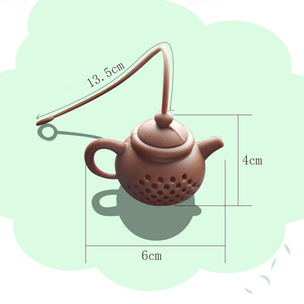 Teapot/Fish/Poop Shaped Tea Infuser Strainer Silicone Tea Bag Leaf Filter Diffuser Kitchen Gadget Teaware Accessories