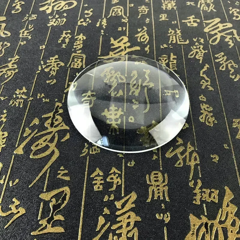 18-90mm Flat Convex Lenses Magnifying Glass Optical Glass Plano-convex Lens Magnifier Lens for Replacement 1 PC