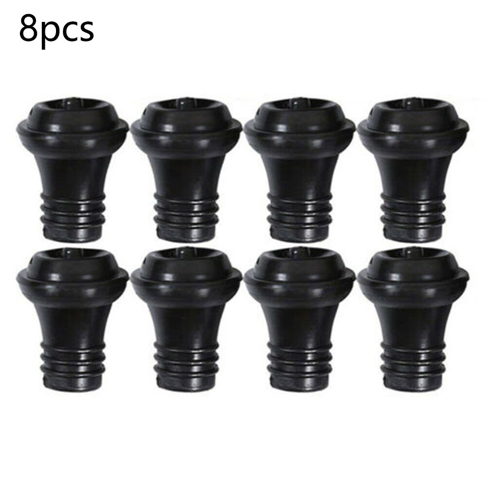 8pcs/set Rubber Wine Bottle Saver Vacuum Stoppers Preserver Saver Vacu Vin Set Vacuum Stoppers Kitchen Supplies