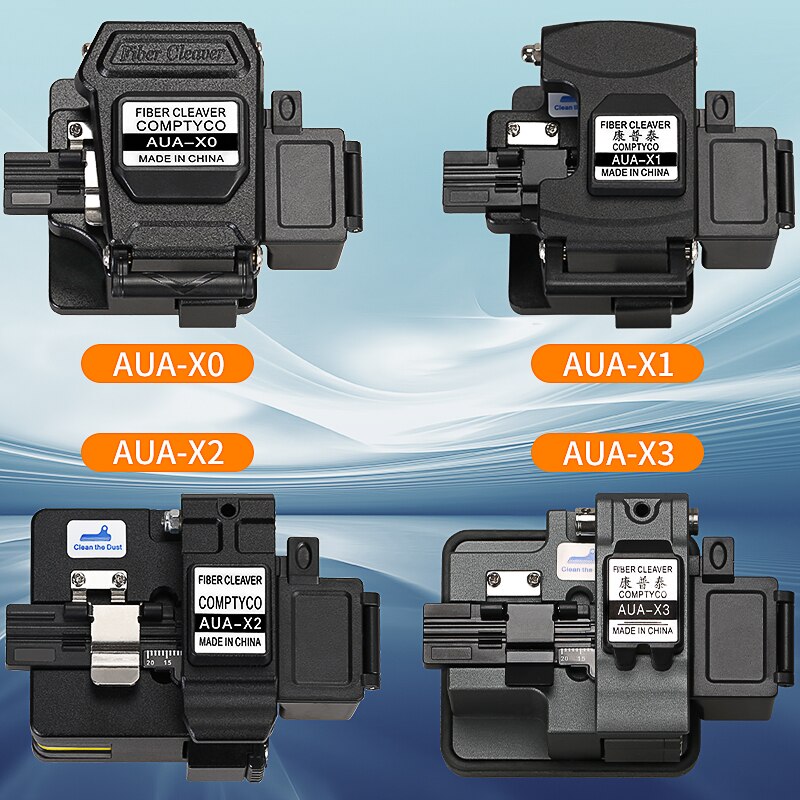AUA-X0/X1/X2/X3 Vezelmes Ftth Kabel Glasvezel Snijmes Gereedschap Snijder Drie-In-Een Klem Slot