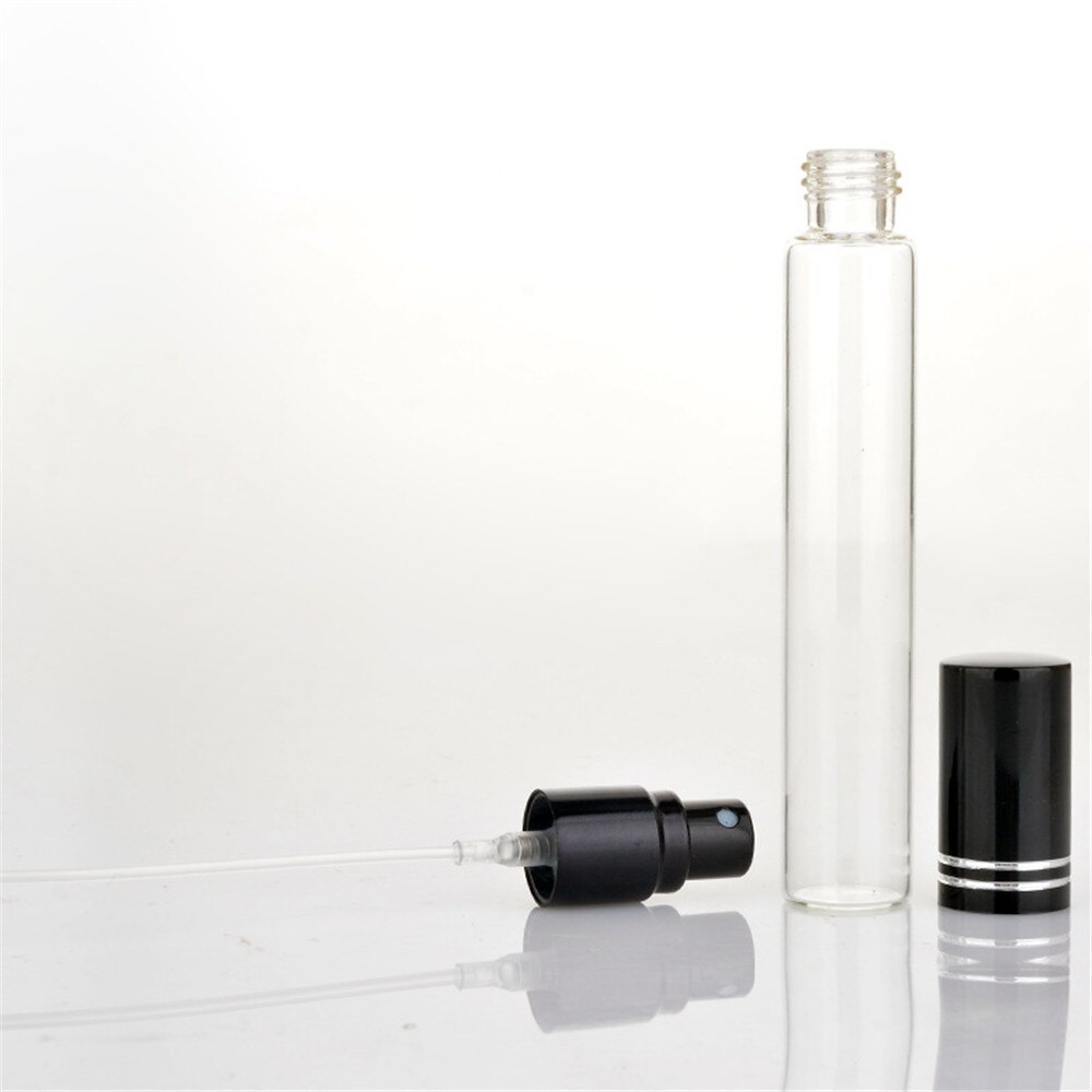 leer Klare Glas sprühen Flasche 10ml 15ml Parfüm Zerstäuber Flasche mit sprühen, nachfüllbar Leere Parfüm Flasche Feinen Nebel sprühen
