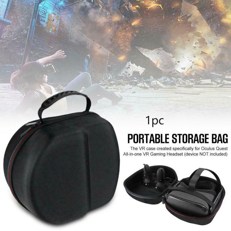 Storage Box Dustpfoof Carrying Bag Hard Shell Cover Controllers VR Gaming Headset Potable Travel Case For Oculus Quest