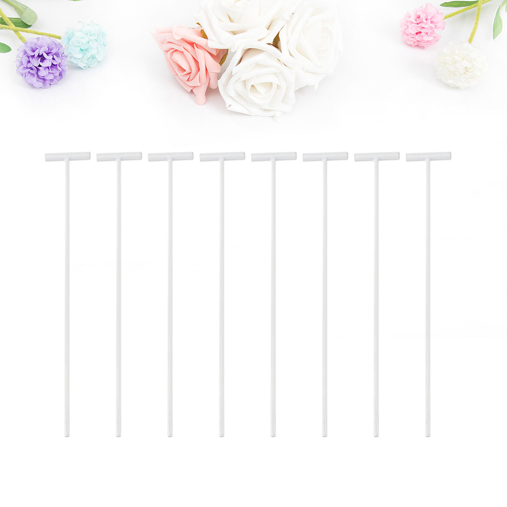 8 pezzi pratica porta gabbia per uccelli sbarra di ferro ingresso filo porta piccione asta porta creativa sbarra