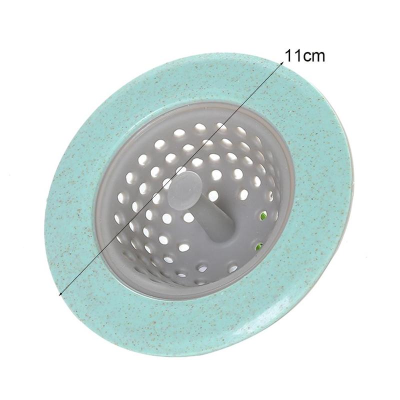 Silikon Küche Filter Waschbecken Sieb Sieb Füllstoff Sieb Filter Haar Waschbecken Ablauf Gittergewebe Sieb Dusche Abfluss 1pc V9P2