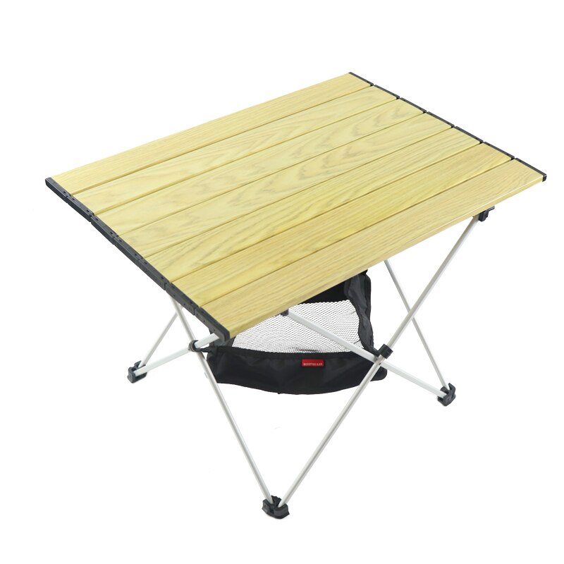 Portable Camping Table, Ultralight Folding Table with Aluminum Table Top and Carry Bag Ideal for Outdoor, Camping, Picnic
