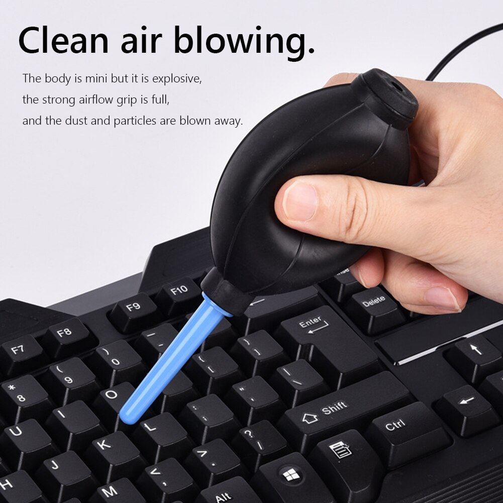 Kit de limpieza de pantalla de teléfono móvil, 9 piezas, para TV, portátil, PC, Monitor, auriculares, cepillo de limpieza de teclado, paño, plumero de aire