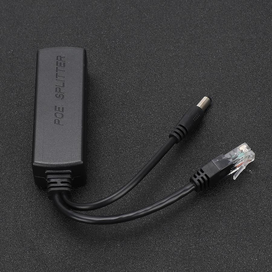 DC48V Om DC12V Power Poe Splitter Adapter Injector Module Lightningproof 48V Naar 12V Poe Adapter