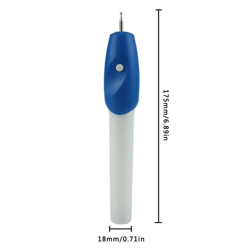DIY Mini herramienta de grabado eléctrico sin cable para tallar pluma para joyería de plástico Metal madera vidrio grabado automático pluma herramienta de grabado