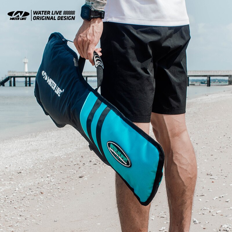 Waterlive ultraleichter nylon-paddelrucksack 3- fächern, inklusive aufbewahrungstasche aus carbonfaser ( 27 x 98cm fächer)