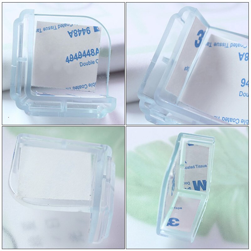 2M Zachte Baby Veiligheid Tafelrand Foam Strip L-Vormige Kind Bumper Meubels Thuis Tafel Hoek Corner Protector: 02-1pcs