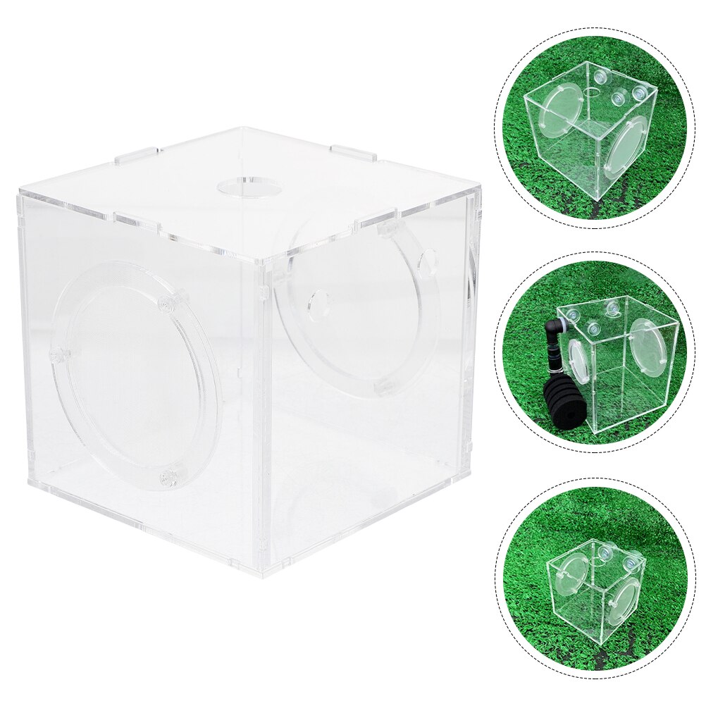 Acrylic Fish Breed Box Fish Egg Breeding Case Fish Isolation Case Aquarium Incubator