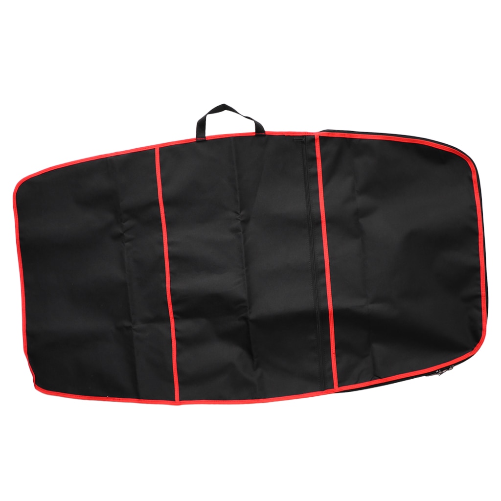 600d polyester deluxe 49- tommers surf bodyboard deksel bæreveske med glidelås foran lomme surfing tilbehør utstyr
