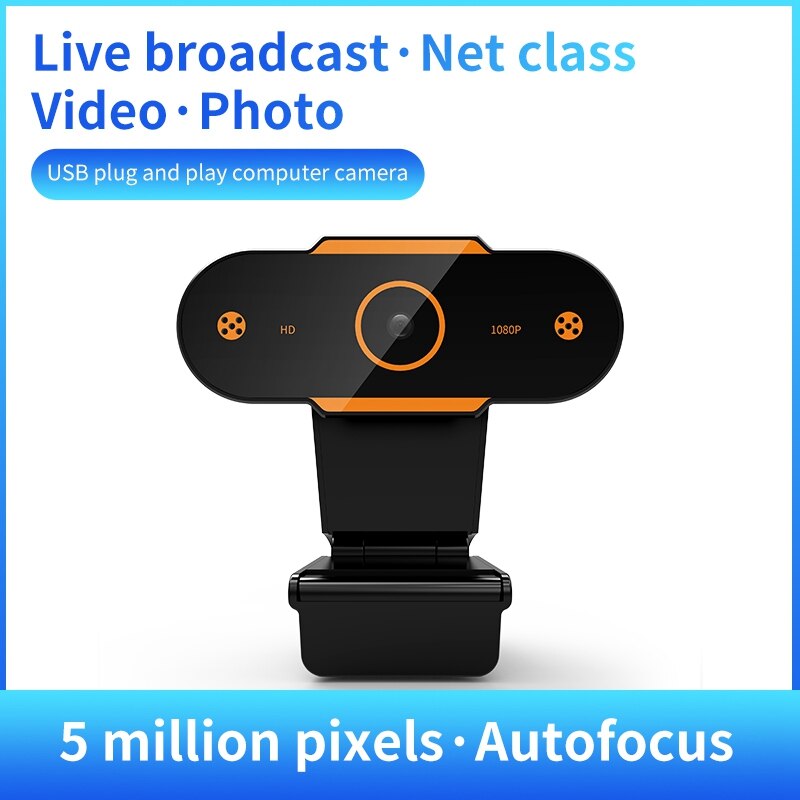 HD Webcam Computer Web Camera for Video Calling Gaming Recording Conferencing