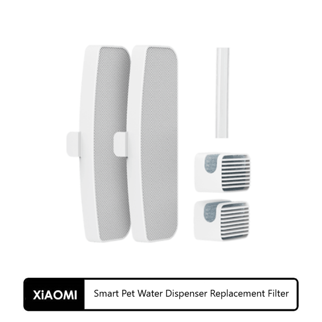 Originalt xiaomi smart kæledyrsvanddispenser filtersæt drikkefontæne automatisk lydløs vanddispenser steriliseringsfiltersæt: Default Title