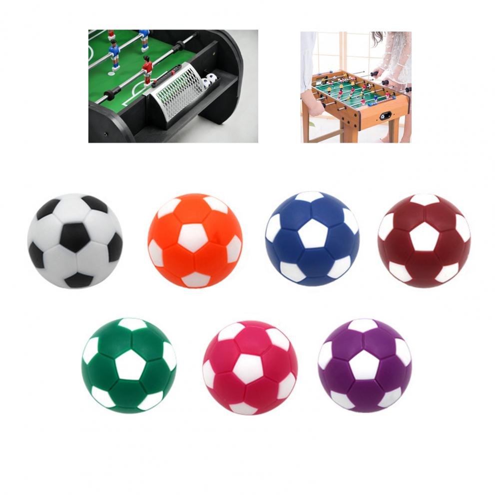 Boardgame Football Practical Accessory Fade-less Desktop Game Replacement Balls for Office Table Soccer Table Footballs